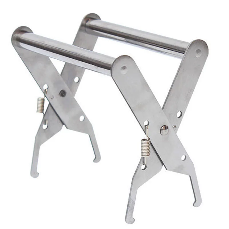 Stainless Steel Bee Hive Frames Holder Beehive Capture Grip Clamp Frame for Bees Beekeeping Products Increase Honey Bee Tools
