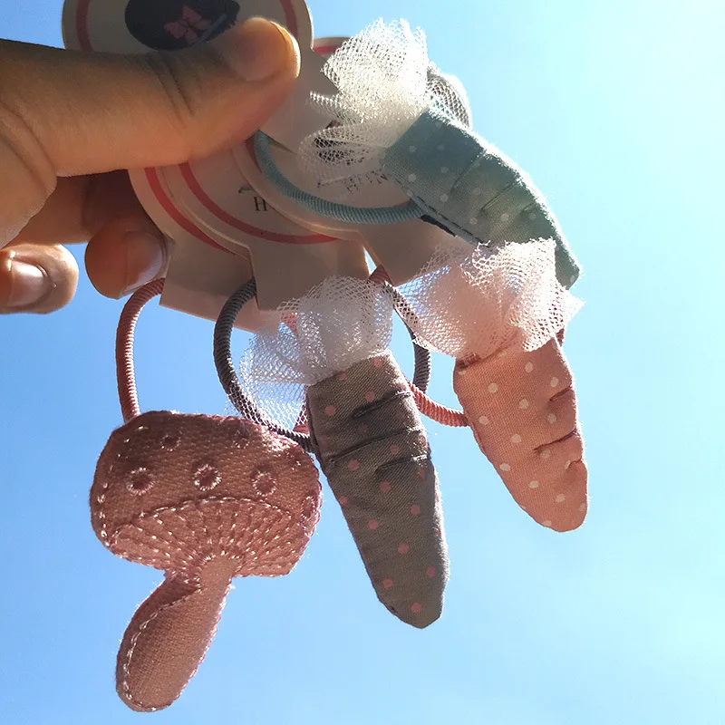 Стиль 5 шт./компл. CCute принцессы морковь резинкой милые юбки-пачки со звездочками на голову эластичная повязка для головы с нахлестом Для женщин аксессуары для волос для девочек