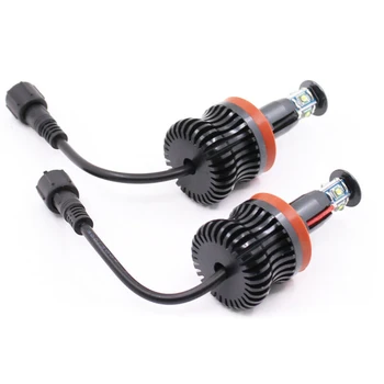 

Aluminum Angel Eye bulb Super bright Parts Car H8 LED Marker Ring Light