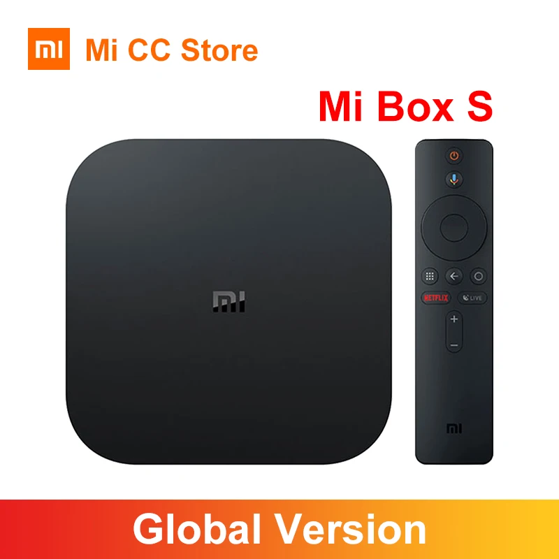 Original Global Version Xiaomi Mi Box S Android 8.1 4K HDR Quad Core Smart TV Box 2GB 8GB HDMI2.0a 2.4GHz/5GHz WiFi Mali 450|Set-top Boxes| - AliExpress