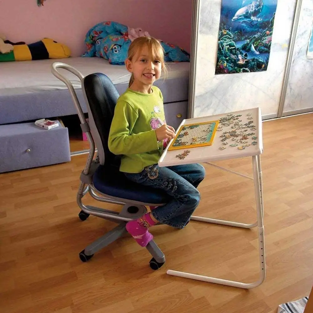 Description Picture 6 of item2023 New Portable Table Height Adjustable Folding Sofa Side Desk Snack Laptop TV Tray For Any Reading Eating Or Working