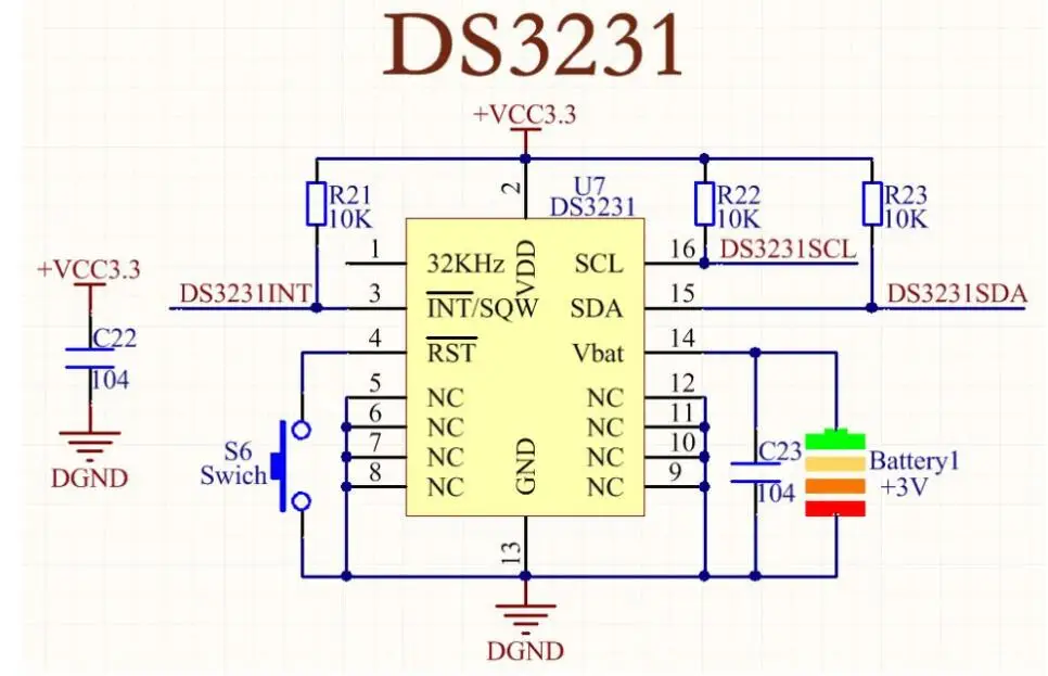 DS3231 AT24C32 IIC модуль прецизионных часов DS3231SN модуль памяти DS3231 мини-модуль в реальном времени 3,3 В/5 В для Raspberry Pi