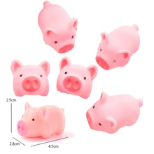 5 шт./лот Squeeze свинья медленно распрямляющийся мягкий игрушка с кавайным животным анти-стресс розыгрыши детские мягкие милые игрушки Детский подарок