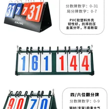 Корзина табло игра забивание счет доска табло пинг-понг Shuttlecock встроенная карта три