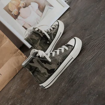 

New zebra print canvas shoes for women students high-top flat bottom comfortable breathable leopard print sports shoes ZP-152