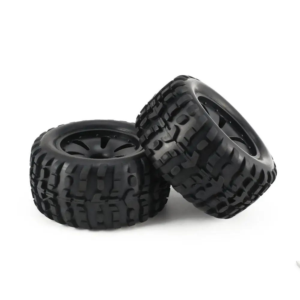 1 пара 1:10 шина для радиоуправляемого автомобиля Monster Truck Rim твердое колесо высокая
