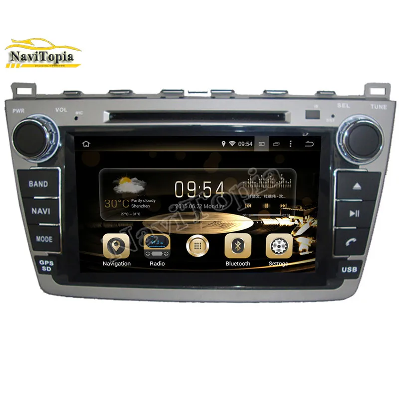 Best Octa Core 4G RAM 64G ROM Android 9.0 Car DVD Multimedia Player for Mazda 6 2008- for Ruiyi 2008 for Ultra 2008 2009 2010 2011 0