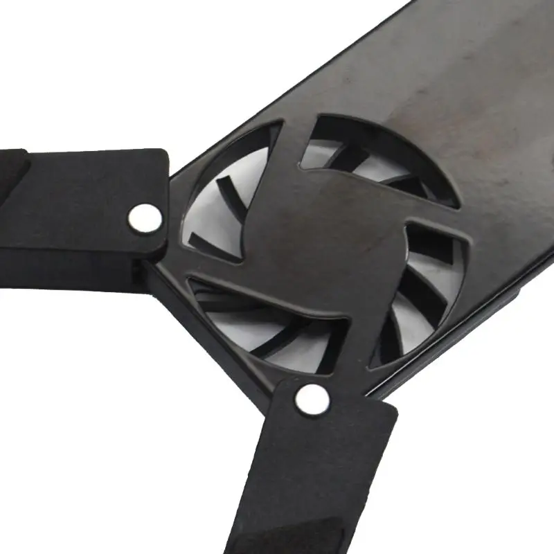 Складной USB двойной вентилятор кулер вращающийся охлаждающая подставка