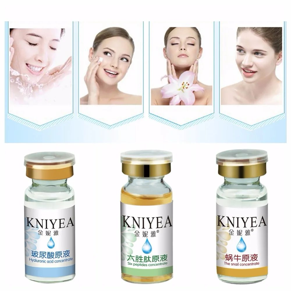 

10ml Snail Stock Solution Anti-Acne Hyaluronic Acid Serum Moisturizing Six Peptide Rejuvenation Stock Solution Essence Skin Care