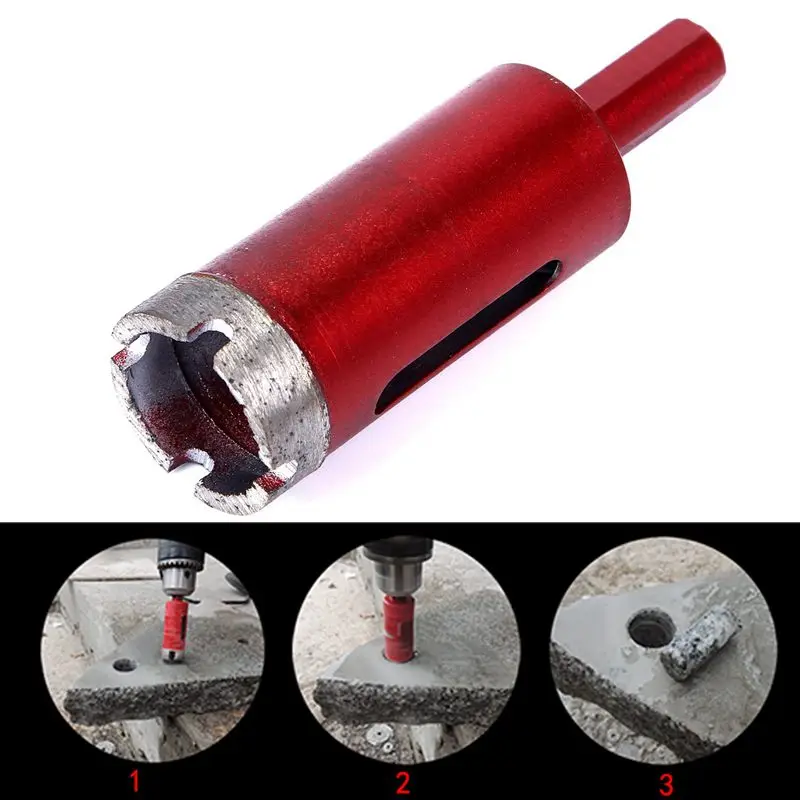 ELEG-4Pcs 25/40/45/50 мм пила колокол алмазное сверло корончатое металла кольцевая пила сверла для Гранит резки Стекло плитка Marb