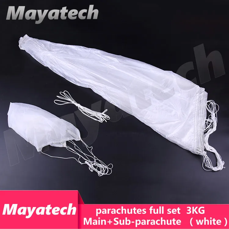 Mayatech 3-8 кг парашют X5PRO X8 облако получить парашют аэрофотосъемка UAV парашют белый - Цвет: 3KG parachutes set