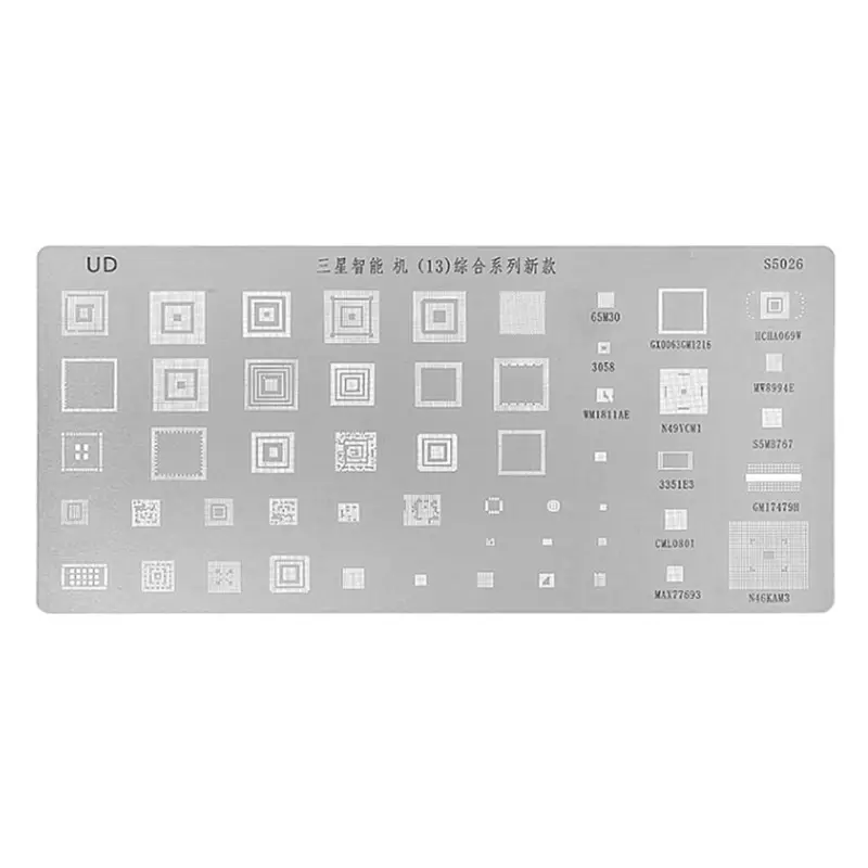 Высокое качество 3 шт. Трафареты для Android непосредственно Олово посадки стальной