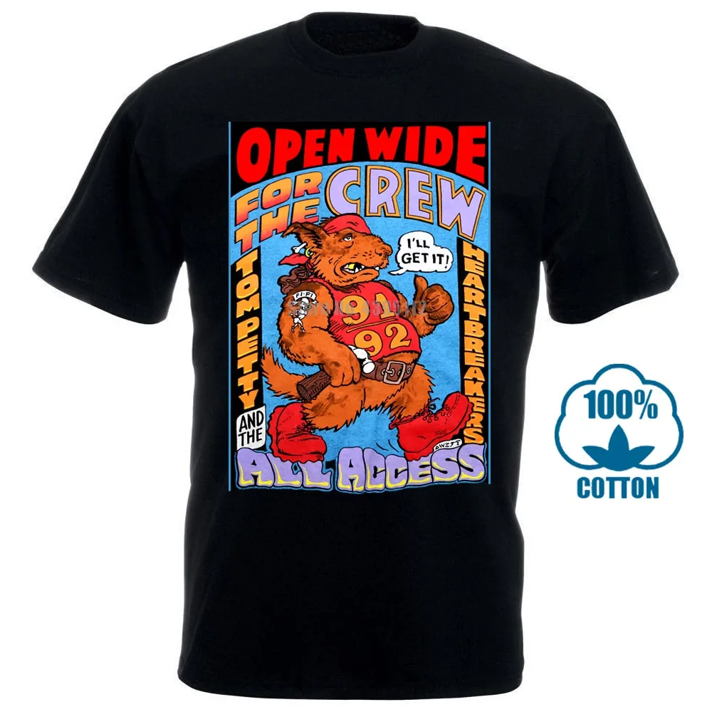 

Vtg Tom Petty Great Wide Open Tour 1991 Heartbreakers T Shirt Reprint #Az