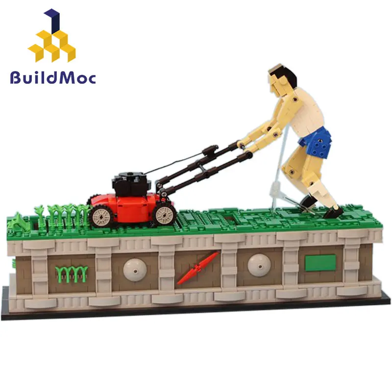 

BuildMOC Classic Creative Weeding Man MOC 10820 With Motor Compatible Lepinblocks Spell Insert Building Toy Brick
