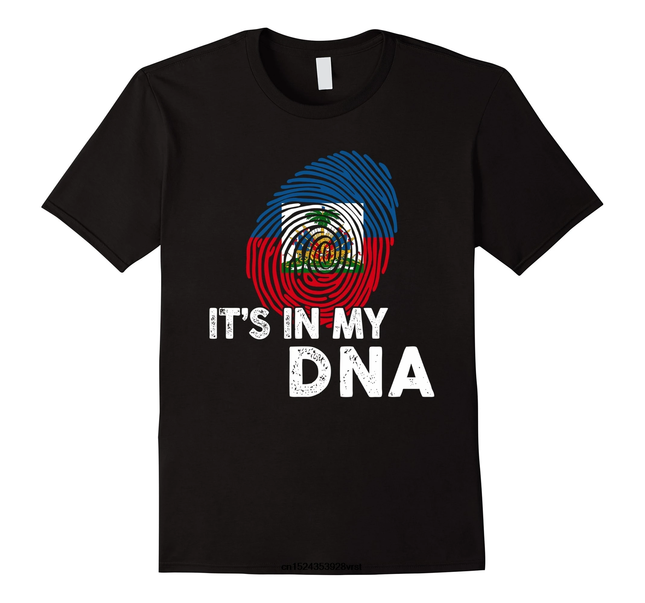 Забавная мужская футболка Новинка Футболка женская Haiti It In My Dna Haitian Pride 013437 |
