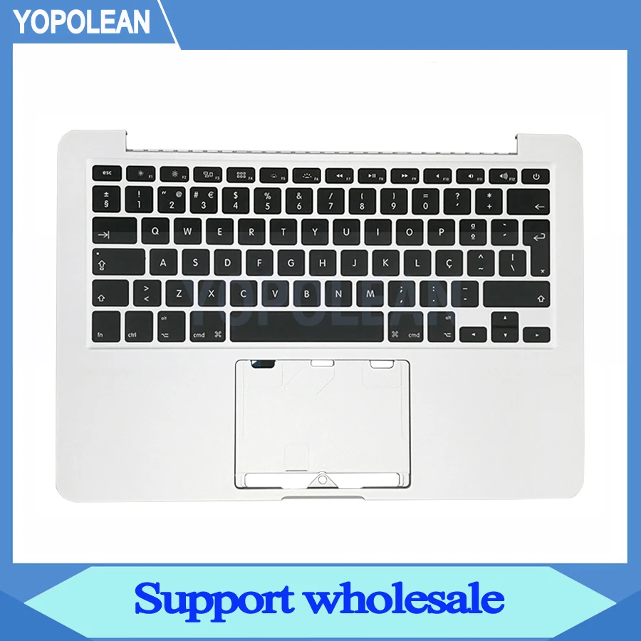 Португальский клавиатура Topcase Top Case Palmrest для Macbook Pro Retina 13 &quotA1502 Late 2013 Mid