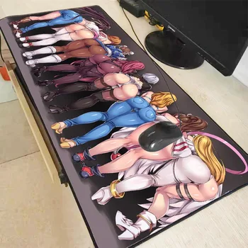 

XGZ Cool Fashion Sexy Girl Ass Large Size Gaming Mouse Pad PC Computer Gamer Mousepad Desk Mat Locking Edge for CS GO LOL Dota