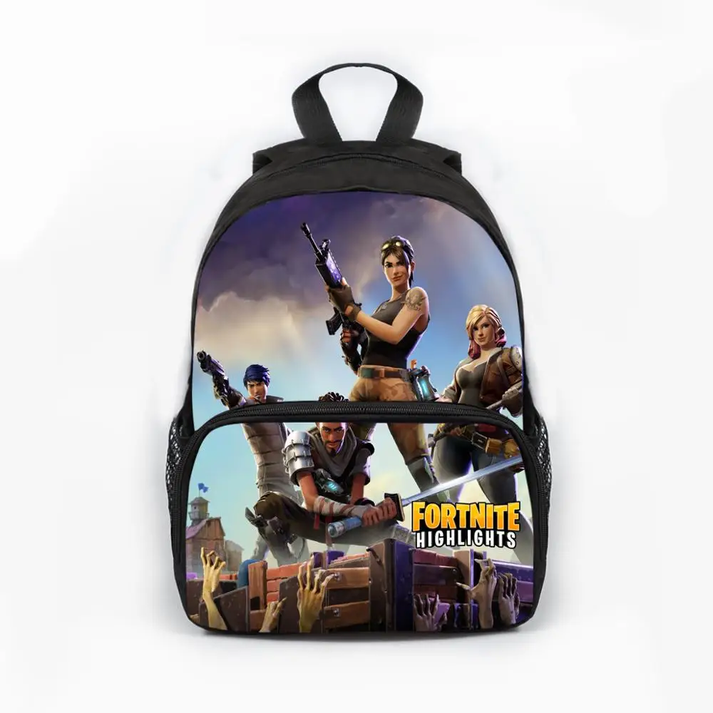 Fortnites-Mochila De estudiante Fortress Night Unisex, morral escolar multifunción, mochila de viaje