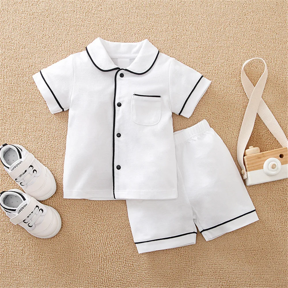 Prowow Newborn Baby Clothes Summer Cotton Thin Breathable Baby Sleepwear Pajamas Soft Toddler Romper Boy Girls Clothing bulk baby bodysuits	