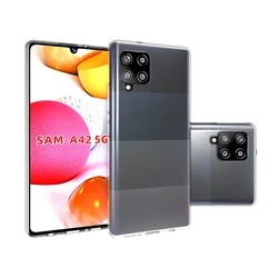 Crystal Clear Shockproof TPU Phone Case - Soft and Protective - Samsung A82 5G (Clear)
