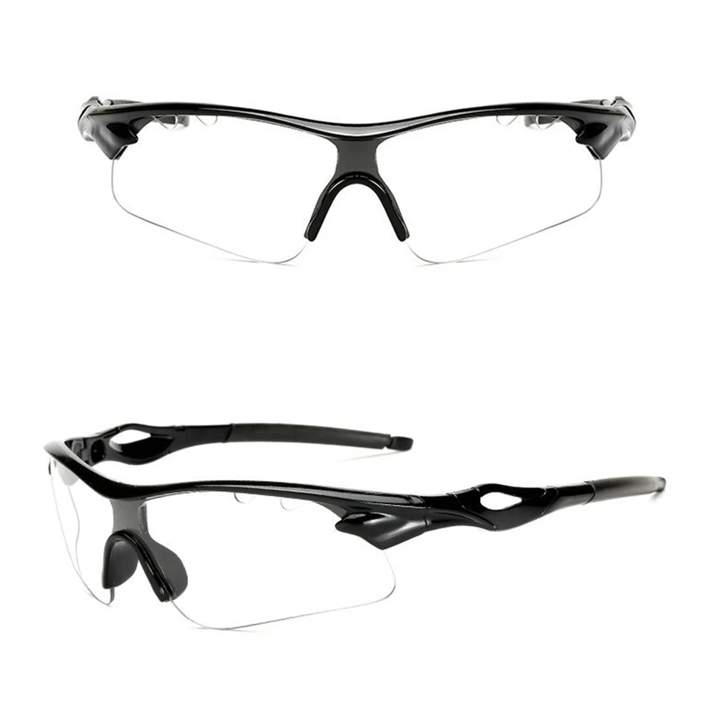 AIELBRO велосипедные солнцезащитные очки для езды на велосипеде, спортивные усовершенствованная, от взрыва, открытый MTB Hikling Рыбалка очки gafas для верховой езды - Цвет: C08 Transparent