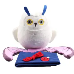 Coruja anime figura brinquedos de pelúcia pelúcia macio boneca coleção estatueta boneca brinquedos presentes para fãs anime coruja