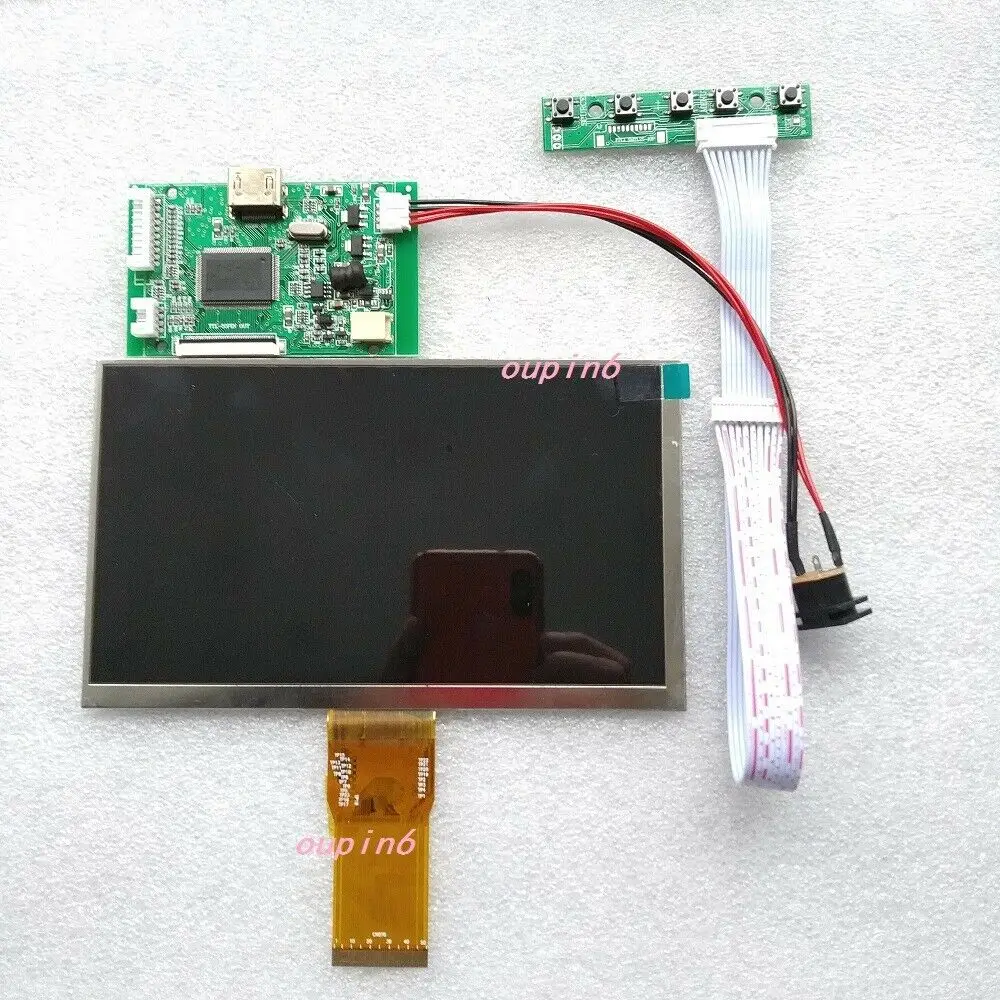 HDMI VGA 2AV ЖК-контроллер плата комплект с " ЖК-дисплей 800*480 экран дисплея