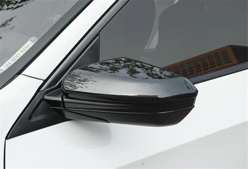 Для Honda Civic крышка зеркала заднего вида ABS карбоновое волокно 161718 дверь боковое зеркало заднего вида крыла крышки Замена литья