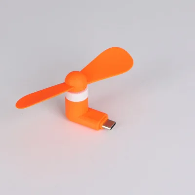 3-In-1 Mini fan USB Fan Type C Micro USB Mini Fan Cooler iPhone Samsung Xiaomi Huawei HTC Cell Phone Cooling