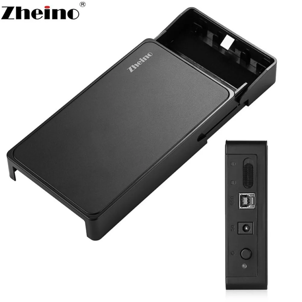 Чехол для жесткого диска Zheino 3,5 дюйма 3,5 SATA для USB 3,0 адаптер Внешний жесткий диск Корпус для 3," SSD HDD