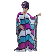 African dress for women Kaftan maxi dress dashiki bubu chiffon gowns for party big plus size