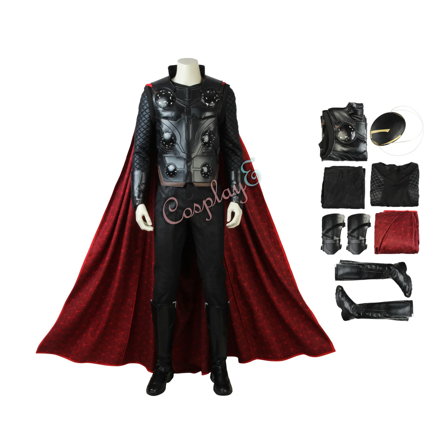 

Thor Odinson Costume Avengers: Infinity War Cosplay Halloween Full Set