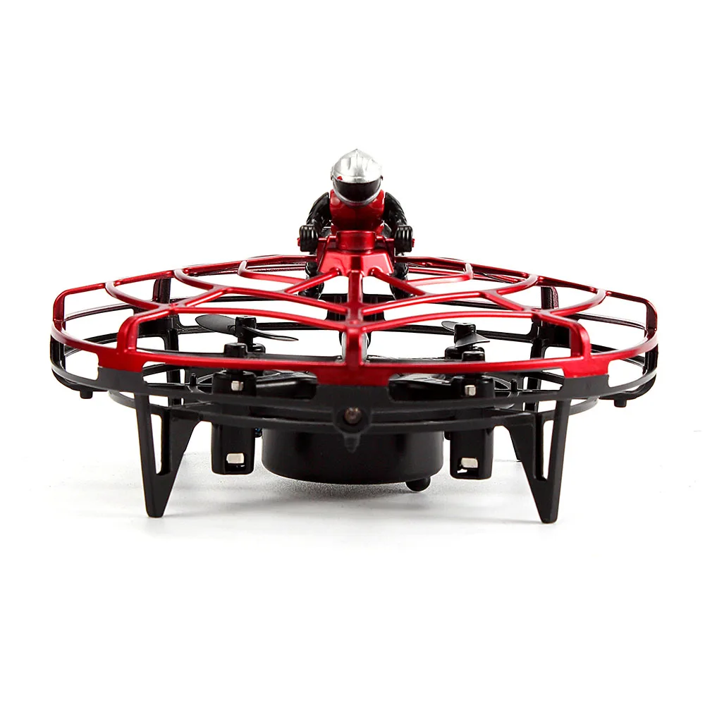 Мини Дрон НЛО Вертолет Летающий игрушечный RC Дрон индукции воздушный Квадрокоптер игрушечные Дроны для детей подарок на день рождения