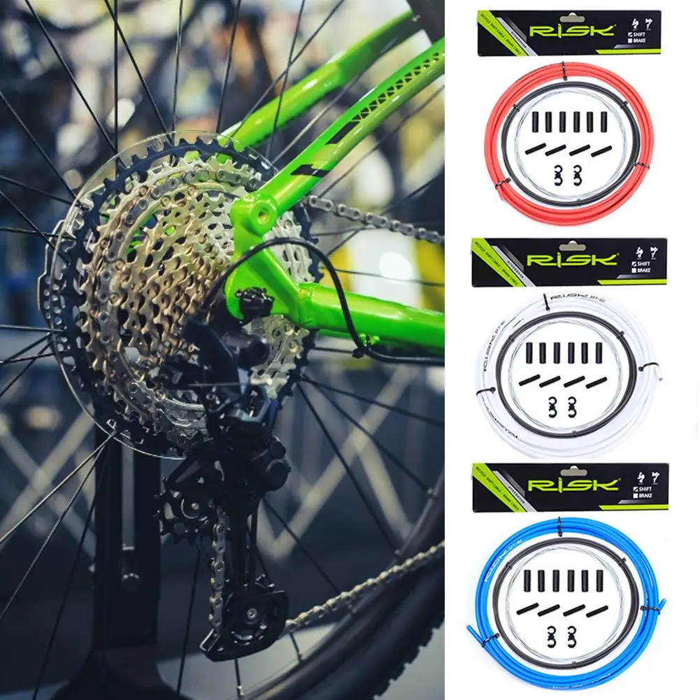 Bike Shift Cable Professional Durable Bicycle Brake Shift Wire Kit For