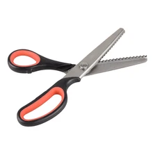 22,5 см Zig Zag швейная Cut пошив портновские ножницы зигзаг ножницы кожа ткань для рукоделия DIY инструмент для резки