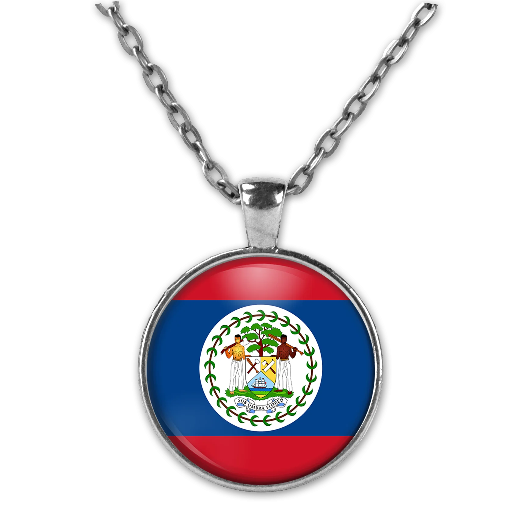 Belize персонализированные фото ожерелье женские ювелирные изделия с картинами s