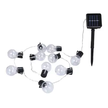 

Solar Globe LED Bulb Lights Outdoor Solar Powered Christmas Bulbs Fairy Starry String Lights for Garden Wedding Party Decoration