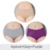 Apricot Grey Purple