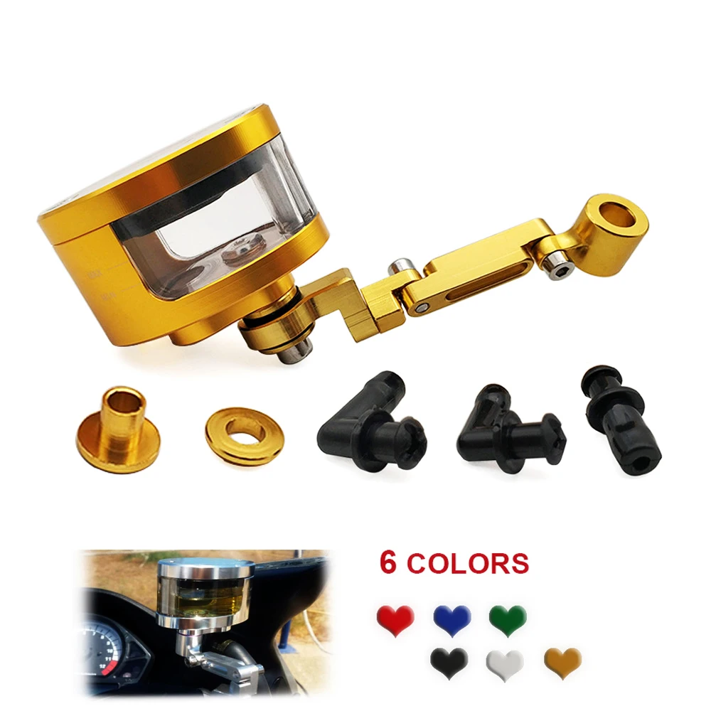 

CNC Motorcycle Brake Fluid Reservoir Rear Master Cylinder Tank Oil Cup For KTM 990 Adventure SuperDuke Adventure 1050 65 SX XC