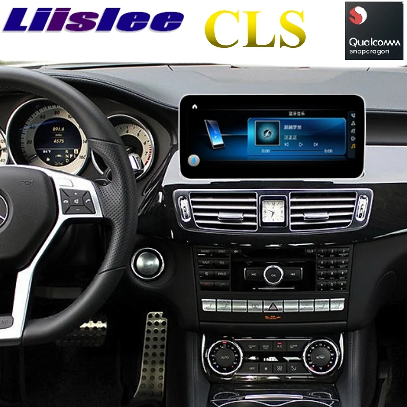 Для Mercedes Benz MB CLS Class W218 2010~ NTG беспроводной автомобильный радиоприемник CarPlay gps навигация Liandlee автомобильный мультимедийный плеер NAVI