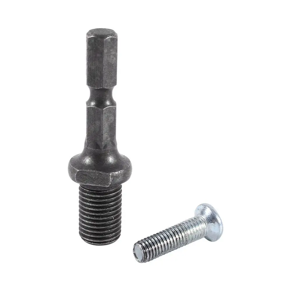 

3/8"-24UNF Drill Chuck Hex Shank Adapter Thread with Screw For Electric Hammer Drill Chuck Adapter Air Power Tools
