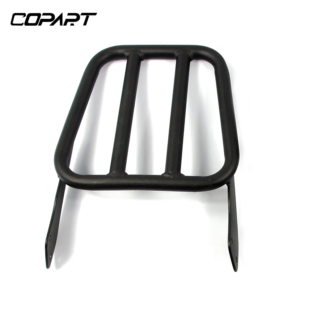Luggage Rack Мотоцикл доступный Сисси Бар с багажником заднего пассажира спинки подушки Pad для Yamaha Stryker XVS1300 XVS 1300 черный - Цвет: Luggage Rack