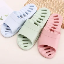 Мужские тапочки с защитой от утечки воды, для ванной, противоскользящие, от утечки воды, быстросохнущие, резиновая подошва, пластиковая подошва