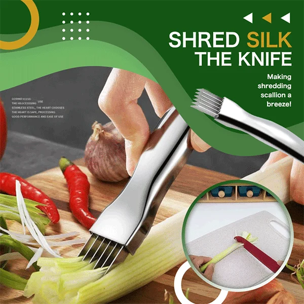 Шелковый нож Shred овощные чешуи резак для еды кухонный Быстрый Чоппер кухонные