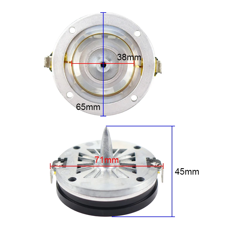 Bobina de Voz Bobina de Alumínio Agudos Puro 710 712 715 725 735 Módulo Tweeter Jbl2408h-2 38mm Prx - Image 2
