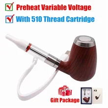 Новейший K9 стартовый набор, электронная сигарета, курительная электронная трубка, 900 мА/ч, подогрев, переменное напряжение, мод+ керамическая катушка, вейп ручка, 1,0 мл, картридж CBD