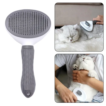 

Comb For Cats Dogs Hair Remover Pet Hair Shedding Comb Pet Dog Cat Brush Dog Grooming Slicker Brush Brosse Chien
