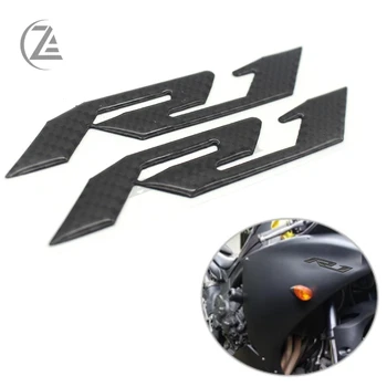 

ACZ Motorcycle 3D Decals For Yamaha YZF-R1 YZFR1 Emblem Badge Decal Fuel Gas Tank Fairing Kit Side Logo "R1" Sticker
