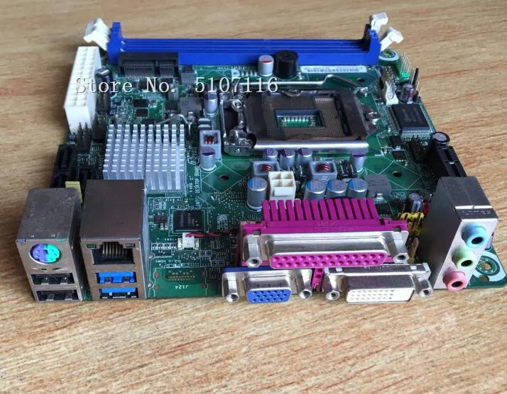 Высококачественная настольная материнская плата для DH61DL 17X17 DDR3 H61 ITX 1155 будет испытания перед отправкой