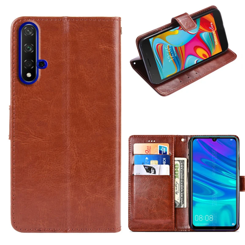 Per Huawei Nova 5T Core Cassa Del Telefono Di Vibrazione Per Huawei Nova 5T Della Copertura Di Alta Qualità Di Lusso Di Cuoio Dell'Unità Di Elaborazio